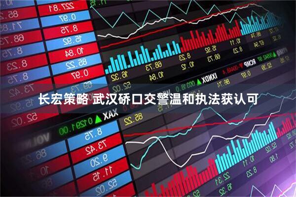 长宏策略 武汉硚口交警温和执法获认可